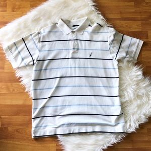 EUC Nautica Pima Cotton Polo